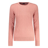 Norway 1963 Rosa Viscosa Sweater pour Femmes - Turtleneck