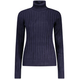 Norway 1963 Blu Viscosa Women Sweater - Élégance Décontractée