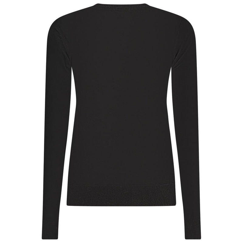 Norway 1963 Black Viscose Women's Sweater - Stylish Comfort