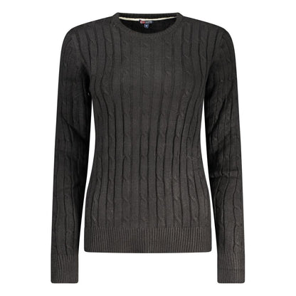 Norway 1963 Black Viscose Women Sweater