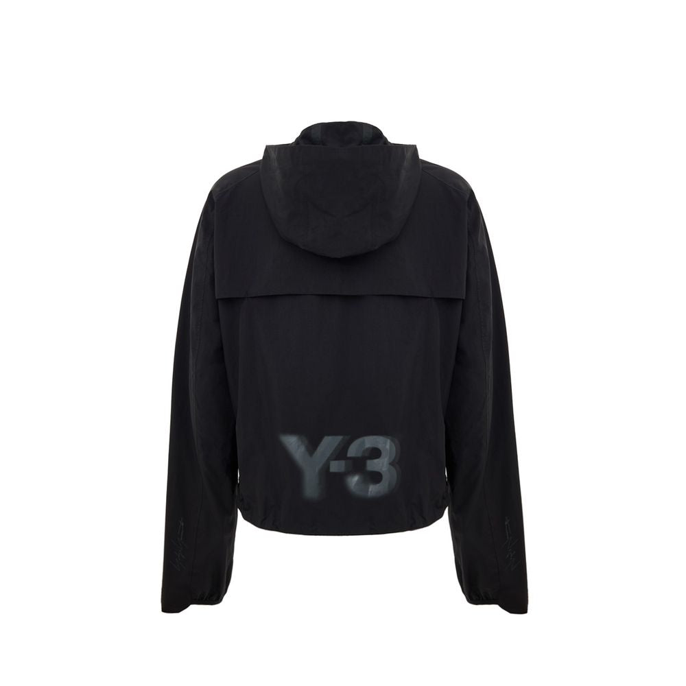 Y-3 Black Polyamide Shell Jacket - Élégance et Fonctionnalité