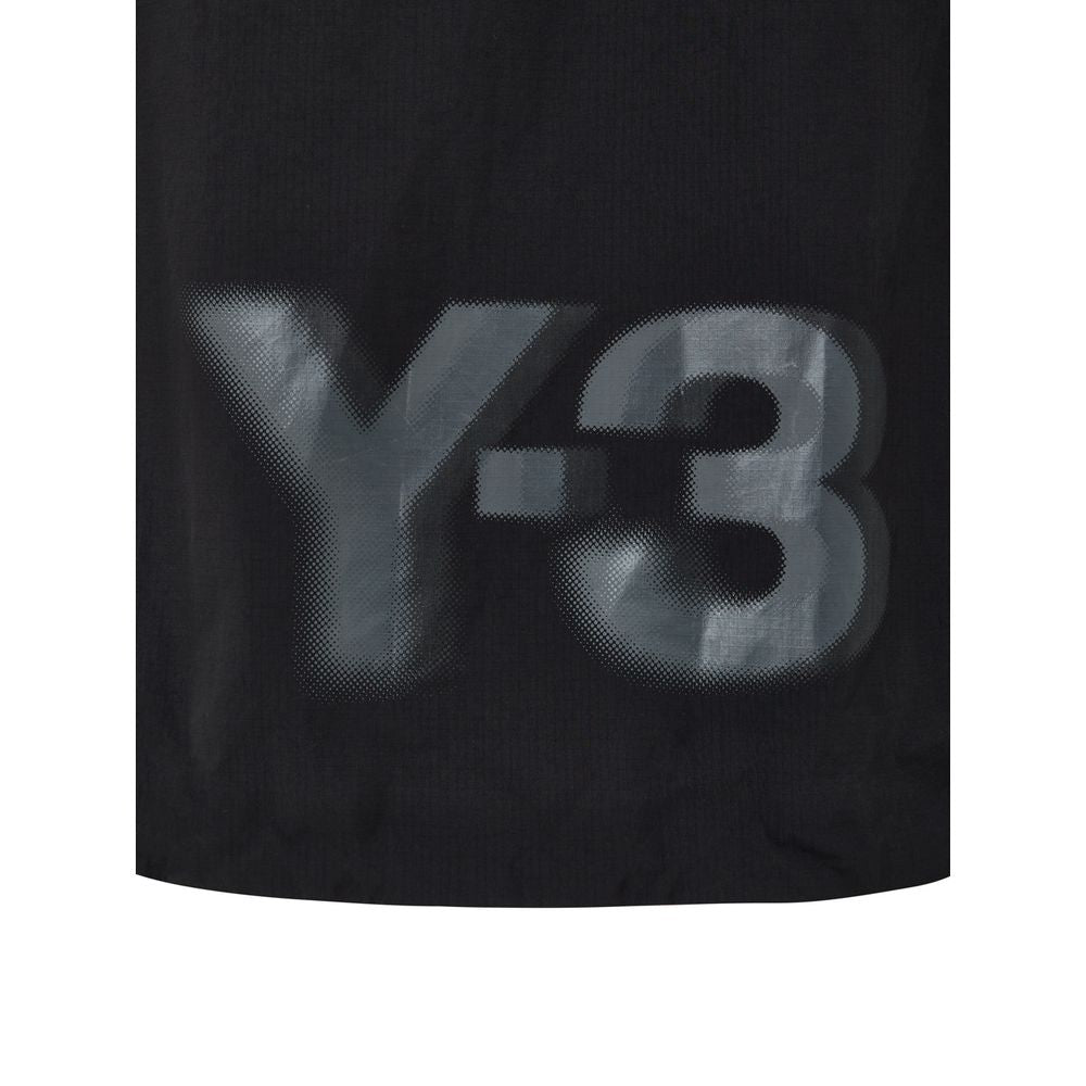 Y-3 Black Polyamide Shell Jacket - Élégance et Fonctionnalité