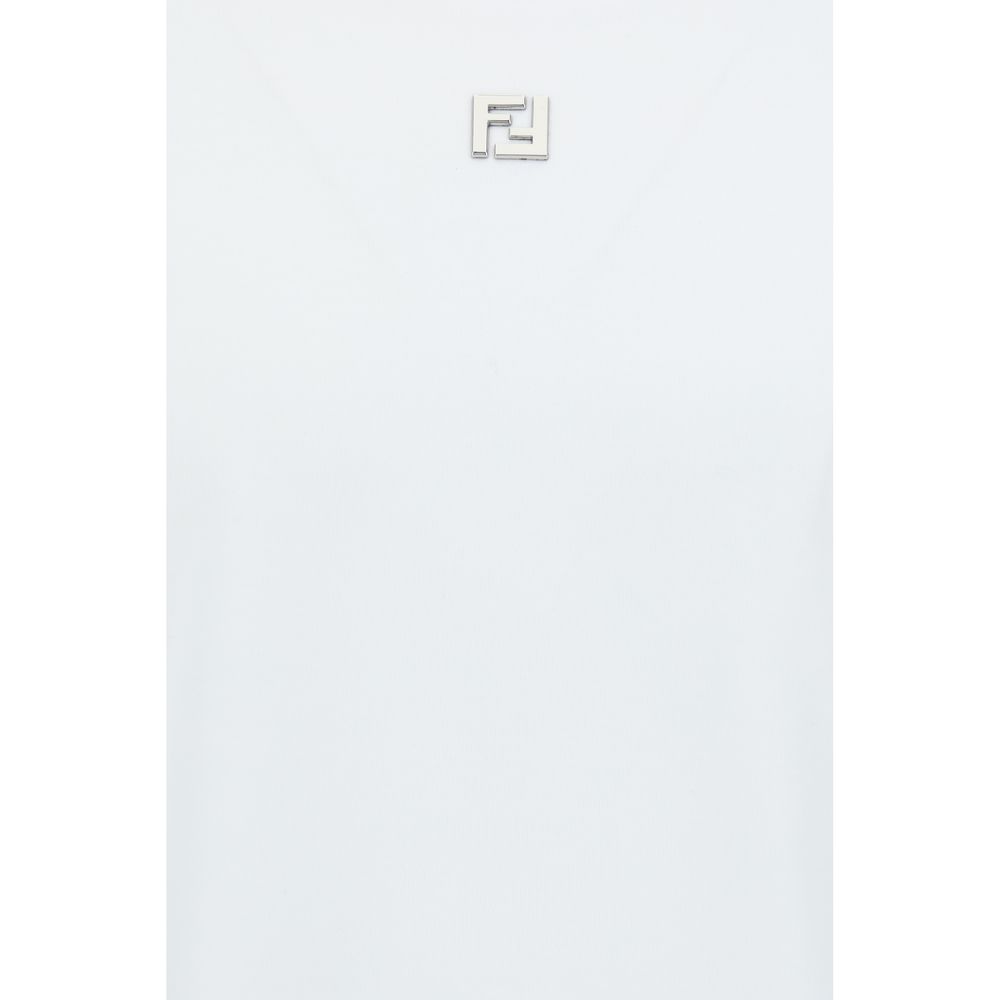 T-shirt Fendi en coton blanc