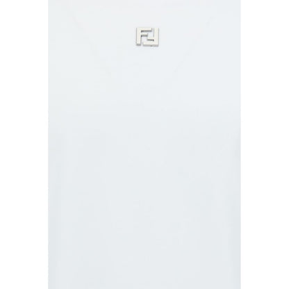 T-shirt Fendi en coton blanc