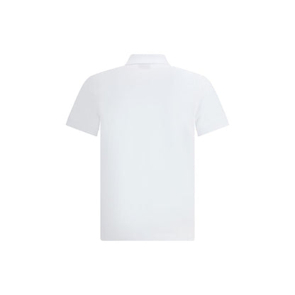 Polo Fendi en coton blanc