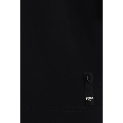 T-shirt Fendi en coton noir