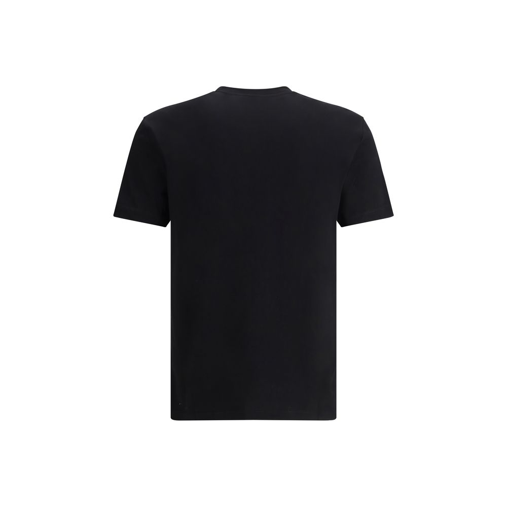 T-shirt Versace en coton noir
