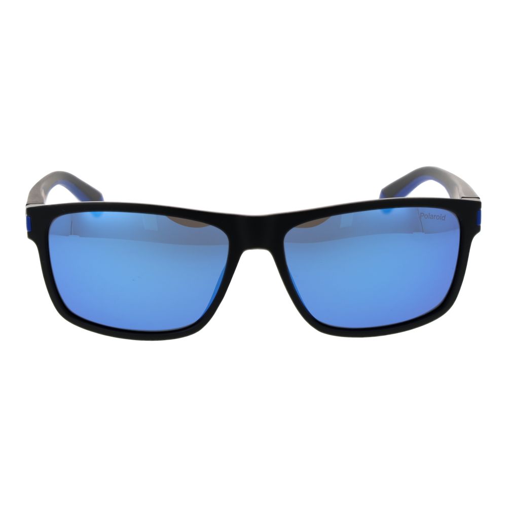 Lunettes de soleil Polaroid noires en polycarbonate