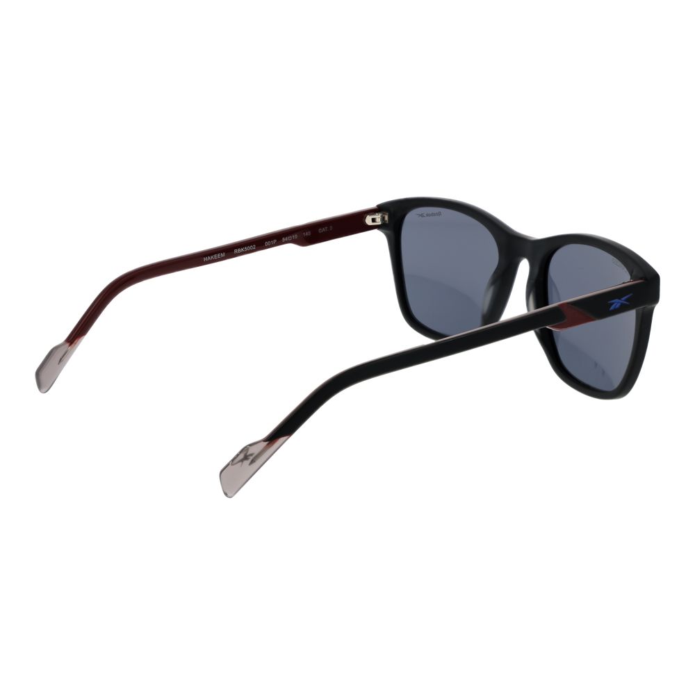 Lunettes de soleil en plastique noires Reebok