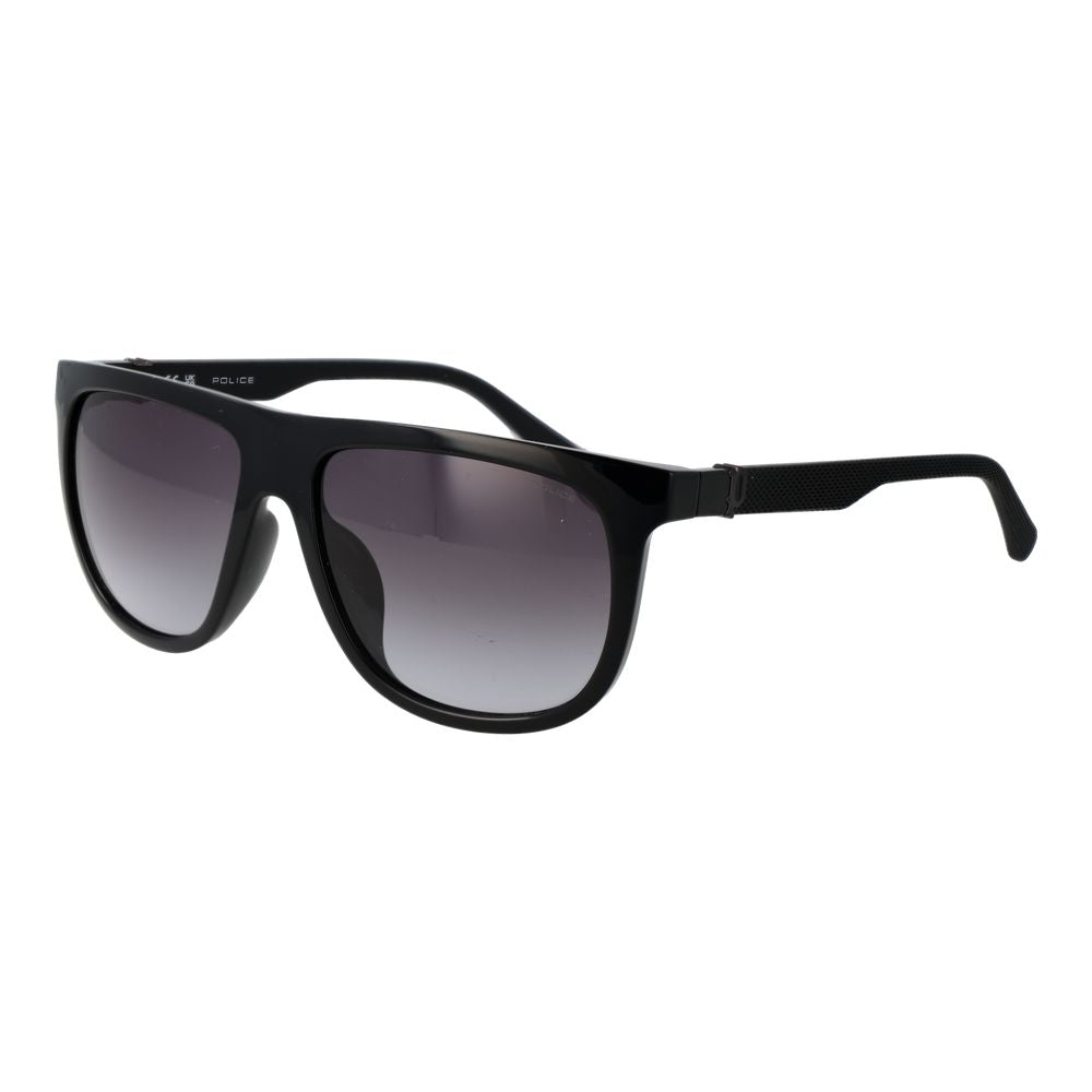 Police Black Plastic Sunglasses