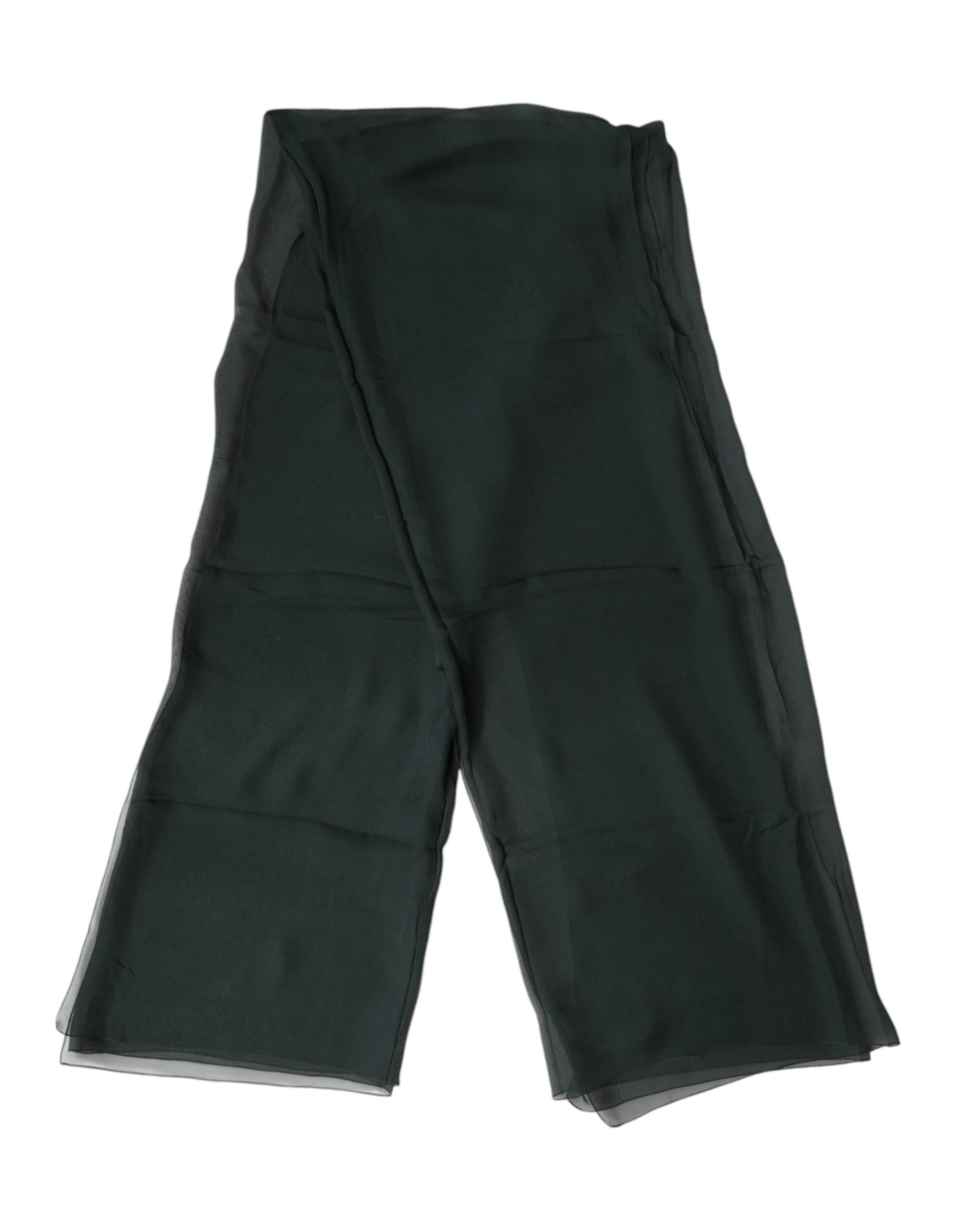 Étole en soie vert foncé Dolce &amp; Gabbana, châle/écharpe