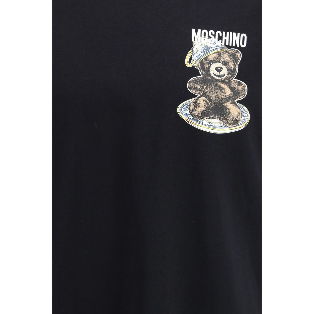 Moschino Black Cotton T-Shirt