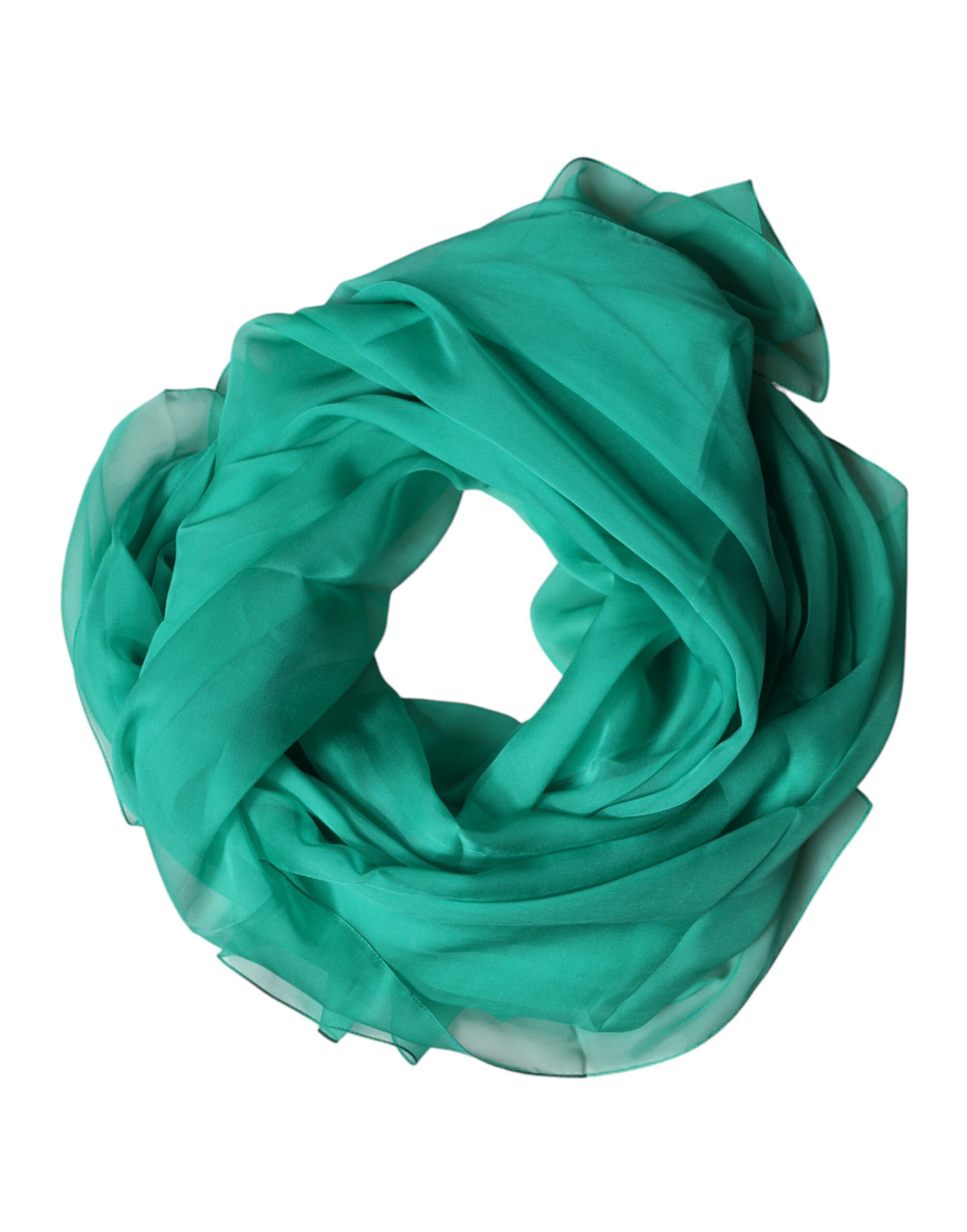 Étole verte en soie Dolce &amp; Gabbana, châle/écharpe