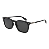 Lunettes de soleil Polaroid noires en plastique