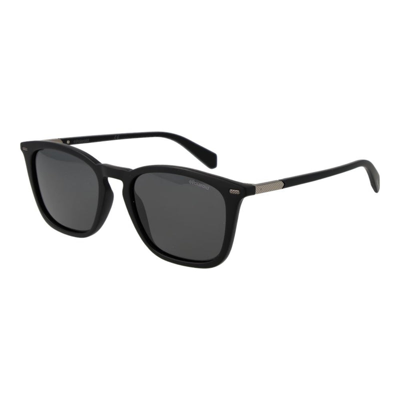 Lunettes de soleil Polaroid noires en plastique