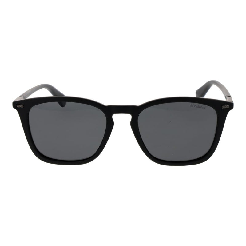 Lunettes de soleil Polaroid noires en plastique