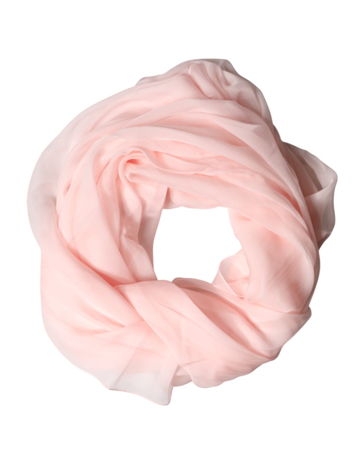Étole en soie rose clair Dolce &amp; Gabbana, châle/écharpe