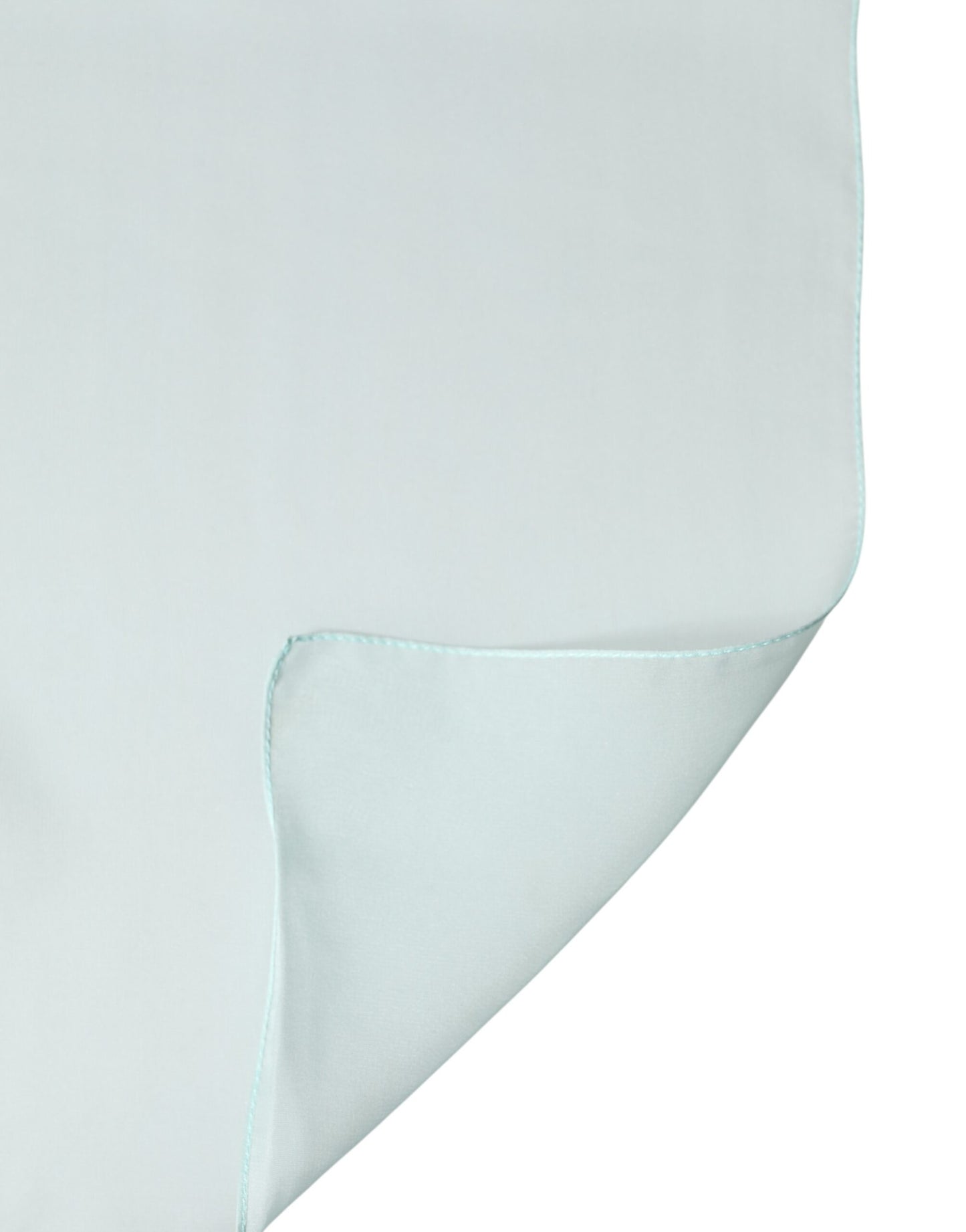 Étole châle en soie bleu sarcelle clair Dolce &amp; Gabbana