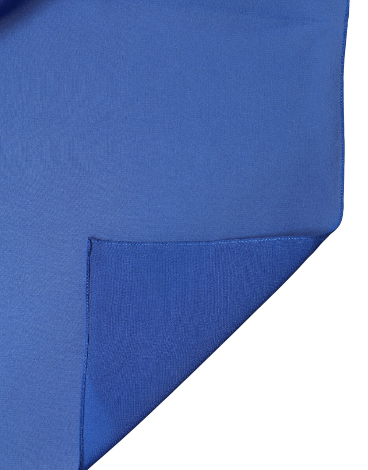 Dolce &amp; Gabbana Étole en soie bleue, châle, écharpe pour homme