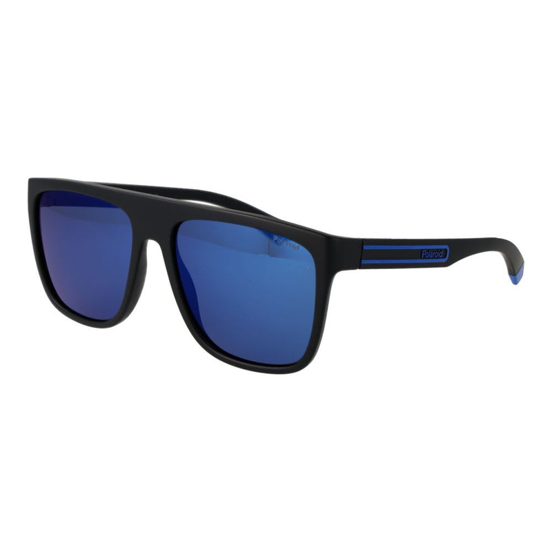 Lunettes de soleil Polaroid noires en polycarbonate