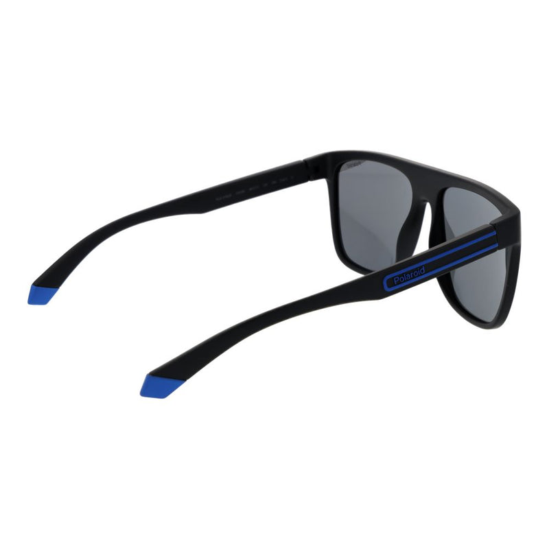 Lunettes de soleil Polaroid noires en polycarbonate