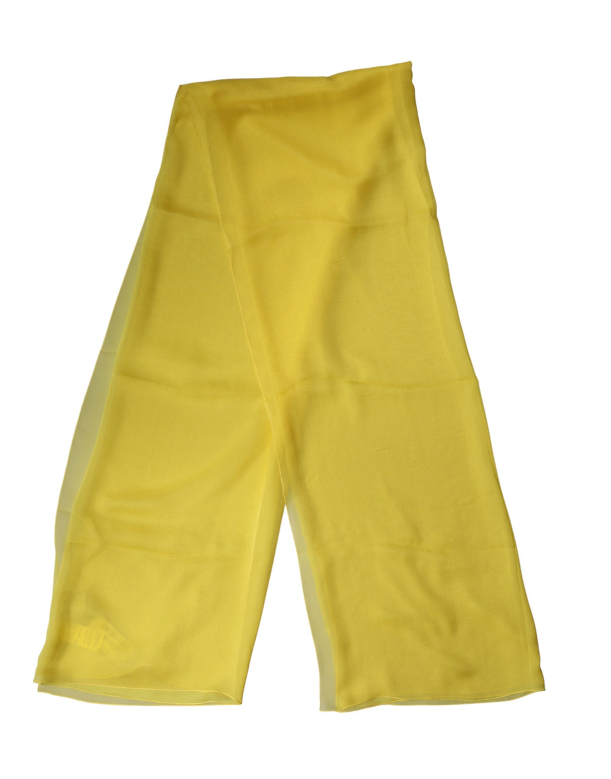 Étole/châle en soie jaune Dolce &amp; Gabbana pour homme, 200 cm x 130 cm