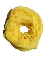 Étole/châle en soie jaune Dolce &amp; Gabbana pour homme, 200 cm x 130 cm