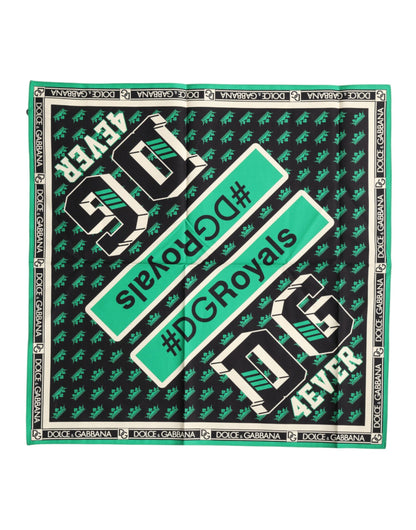 Foulard carré multicolore Dolce &amp; Gabbana #DGRoyals 50,5 cm x 50 cm