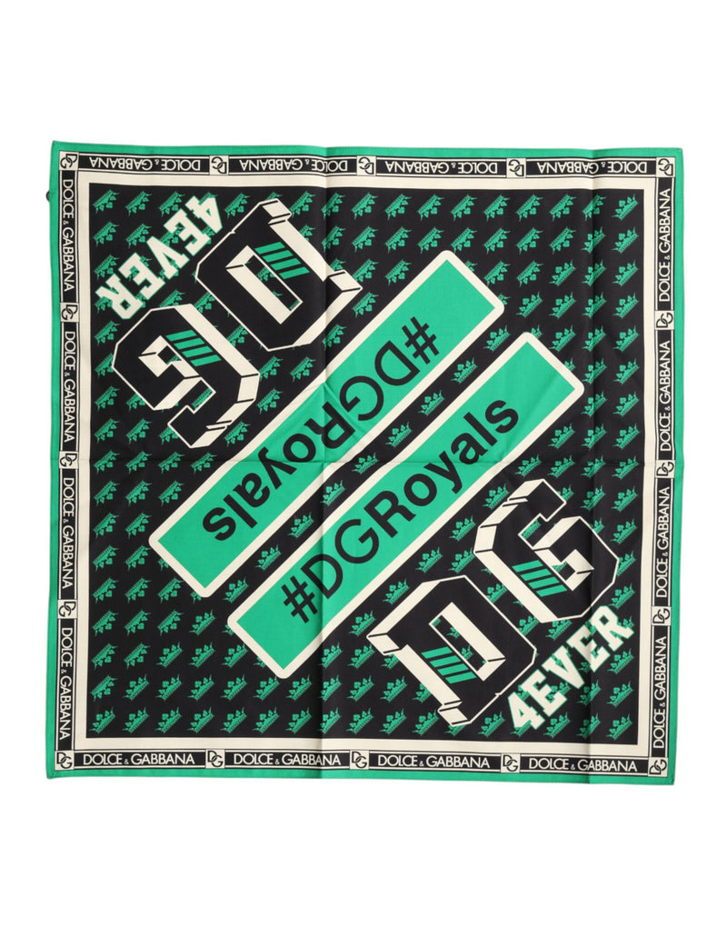 Foulard carré multicolore Dolce &amp; Gabbana #DGRoyals 50,5 cm x 50 cm