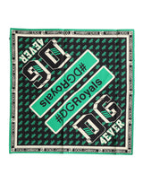 Dolce & Gabbana Multicolor #DGRoyals Square Foulard 50.5cm x 50cm Scarf