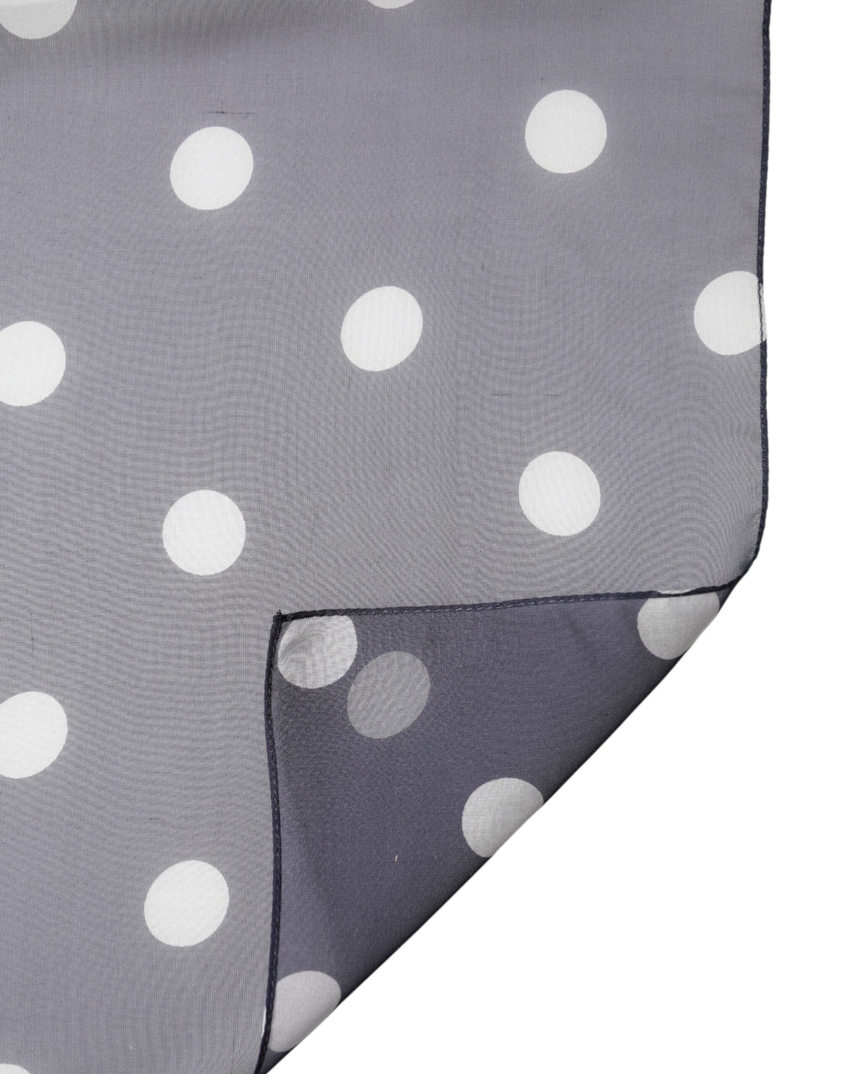 Châle/écharpe en soie à pois bleus Dolce &amp; Gabbana, 205 cm x 132 cm