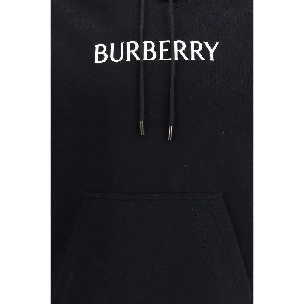 Sweat-shirt Burberry en coton noir