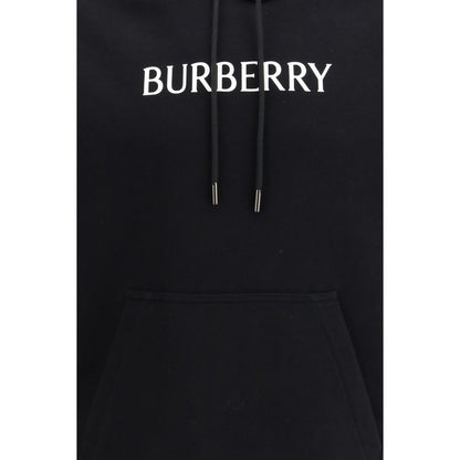 Sweat-shirt Burberry en coton noir