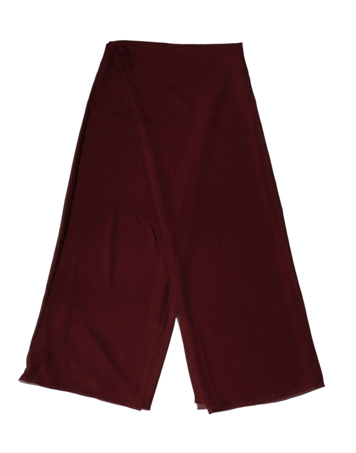 Étole/châle en soie bordeaux Dolce &amp; Gabbana pour homme, 200 cm x 130 cm