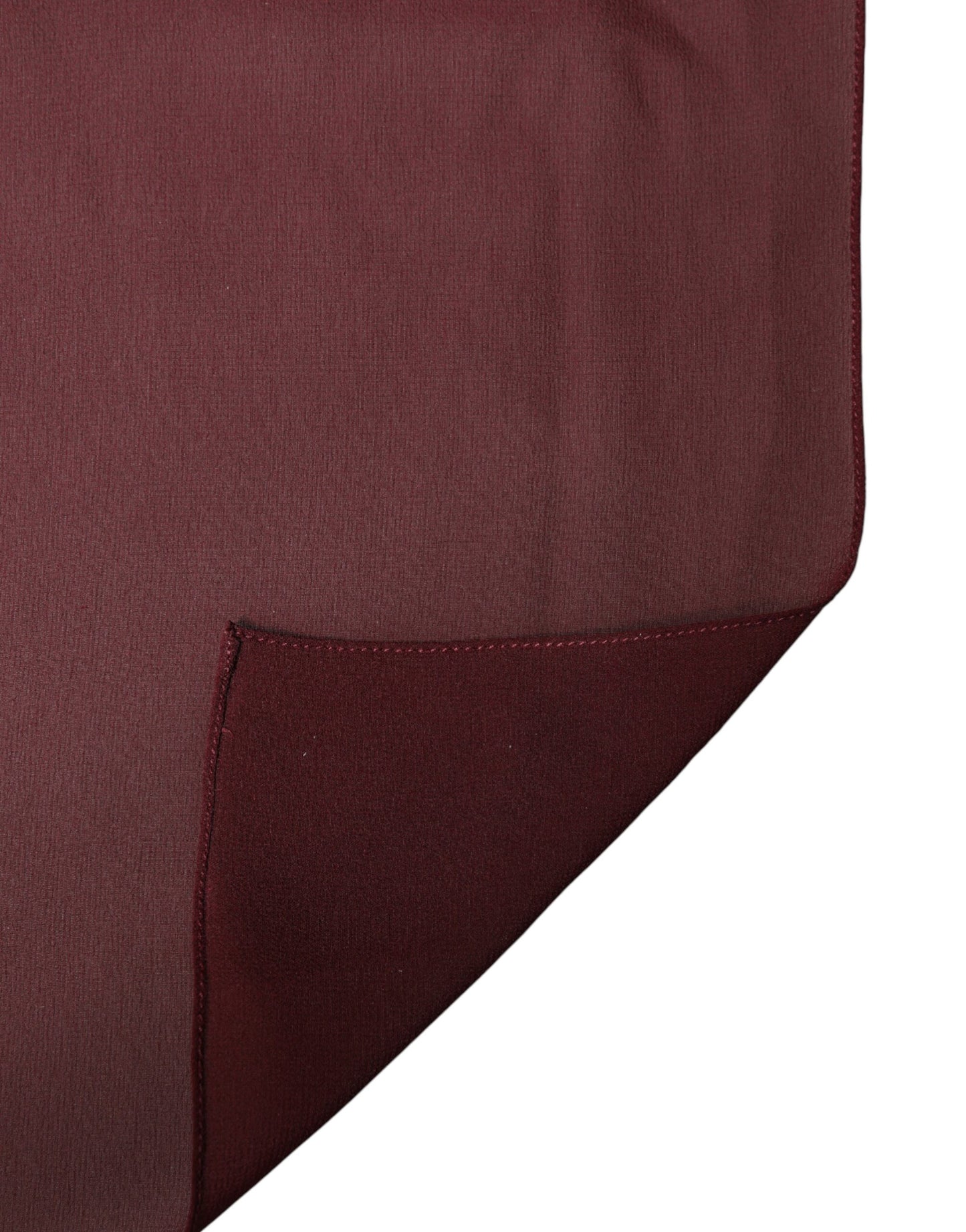 Étole/châle en soie bordeaux Dolce &amp; Gabbana pour homme, 200 cm x 130 cm
