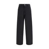 Pantalons de sport en coton noir MM6 - Confort élégant au quotidien