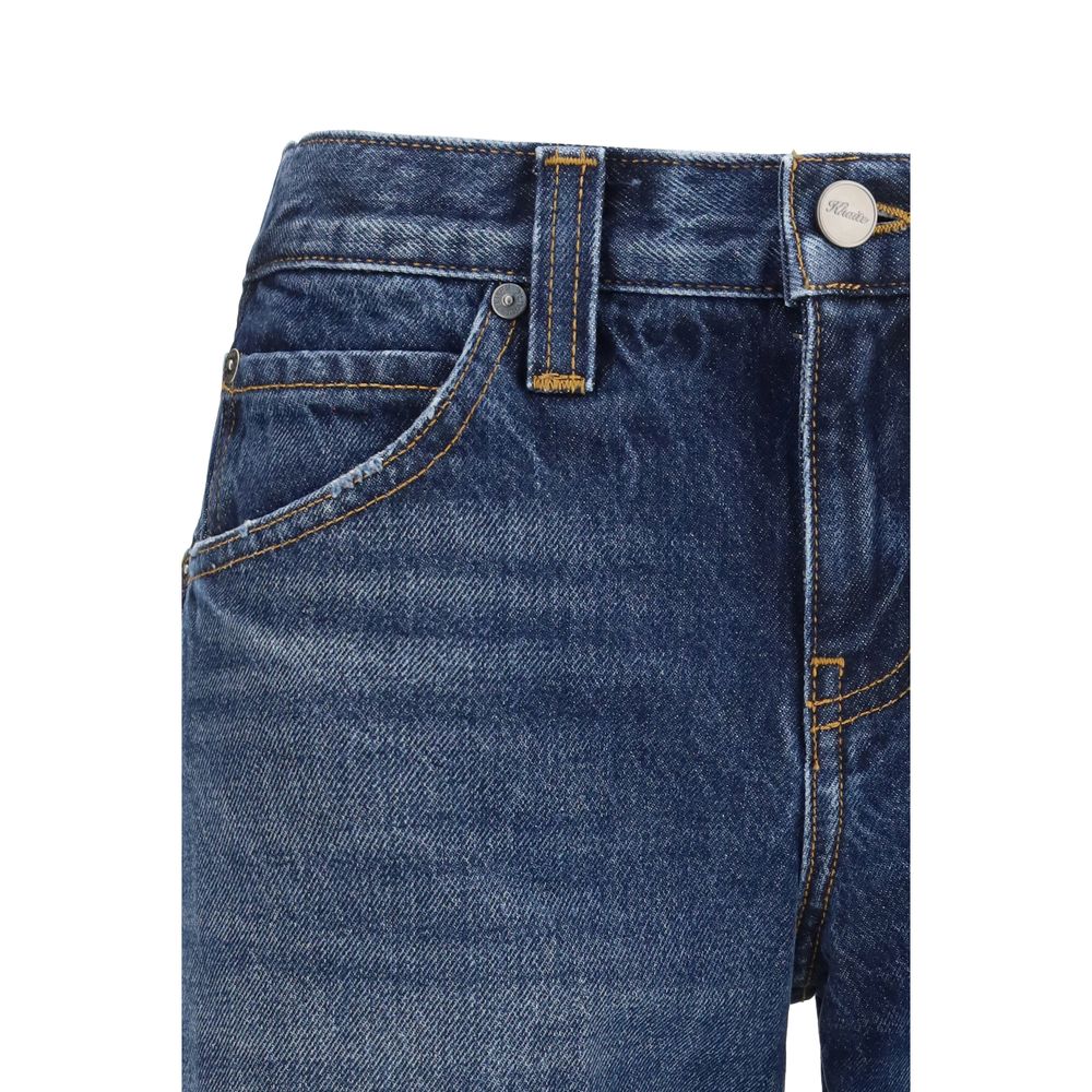 Jean en coton bleu Khaite Denim