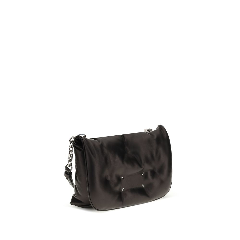 Maison Margiela Black Lamb Ovis Aries Shoulder Bag