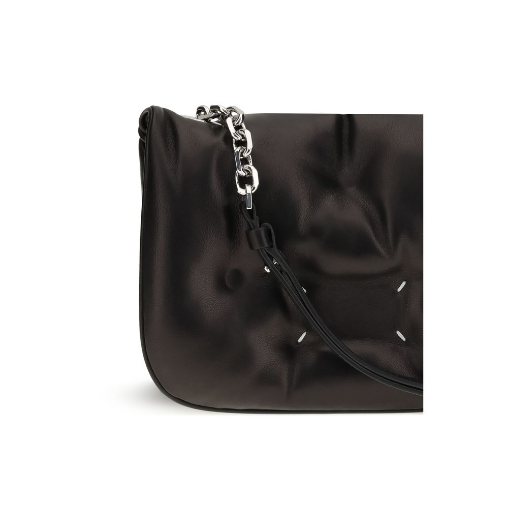 Maison Margiela Black Lamb Ovis Aries Shoulder Bag