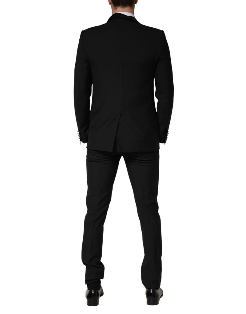 Dolce & Gabbana Costume 3 Pièces Noir en Laine