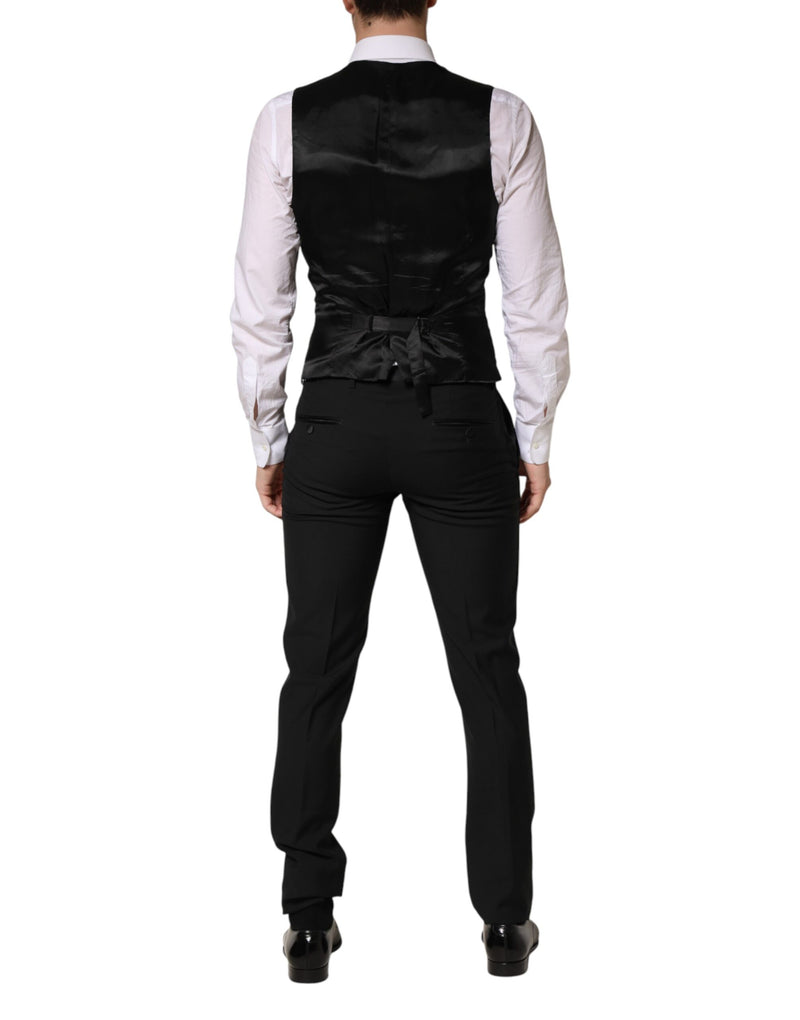 Dolce & Gabbana Costume 3 Pièces Noir en Laine