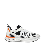 Valentino Garavani Sneakers Blanc en Tissu pour Hommes