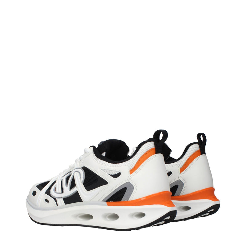 Valentino Garavani Sneakers Blanc en Tissu pour Hommes
