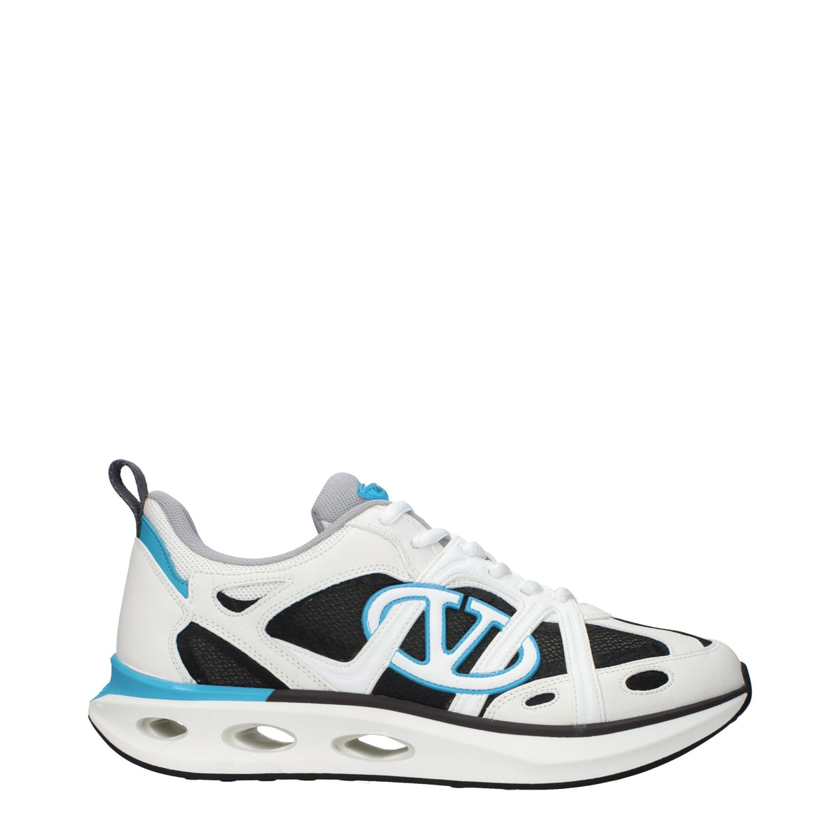 Valentino Garavani White Fabric Athletic Sneakers - Stylish Comfort