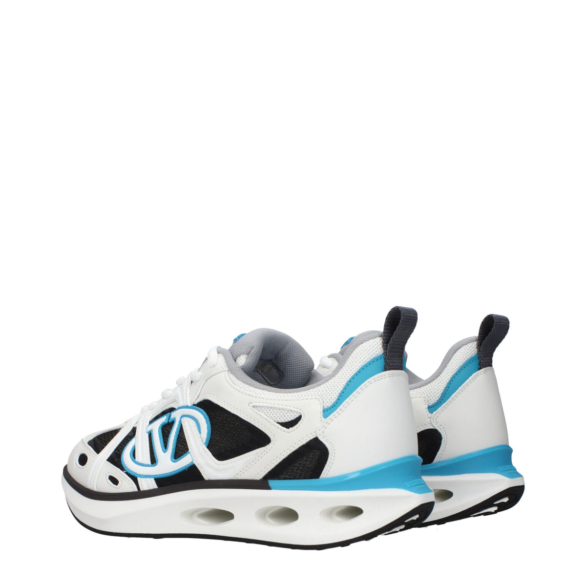 Valentino Garavani White Fabric Athletic Sneakers - Stylish Comfort