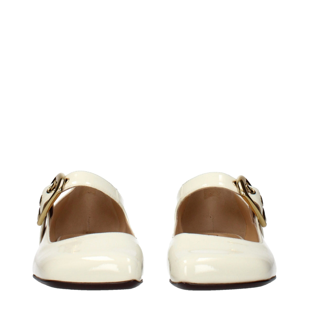 Chloé Beige Leather Ballet Flats - Timeless Elegance and Comfort