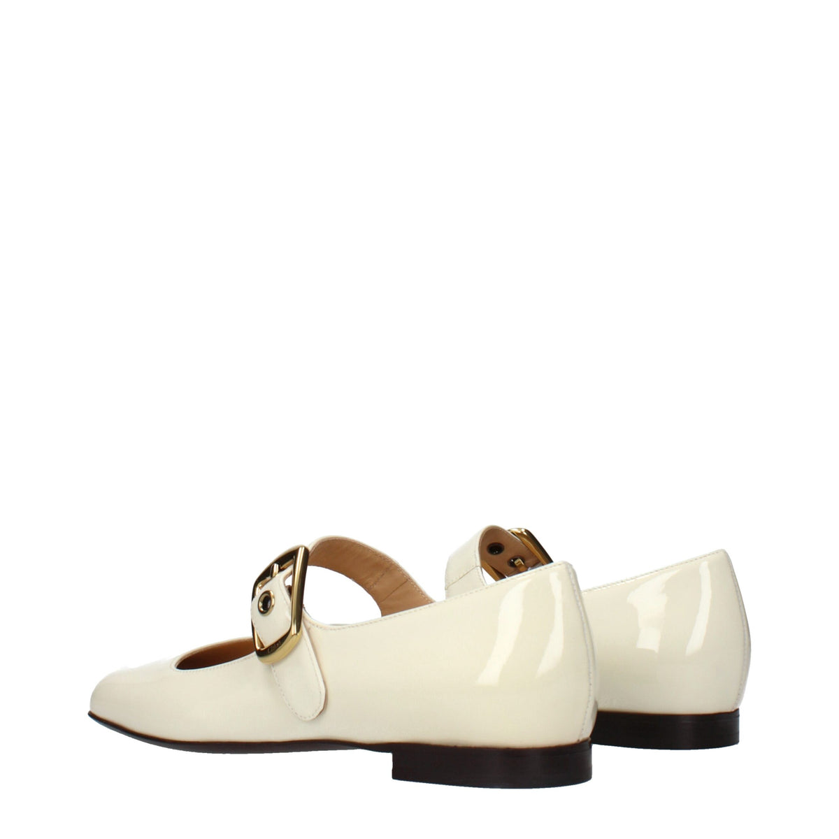 Chloé Beige Leather Ballet Flats - Timeless Elegance and Comfort