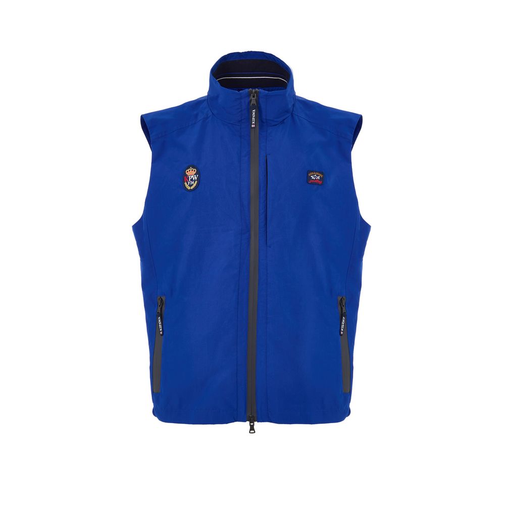 Veste sans manches Paul &amp; Shark bleue en polyester
