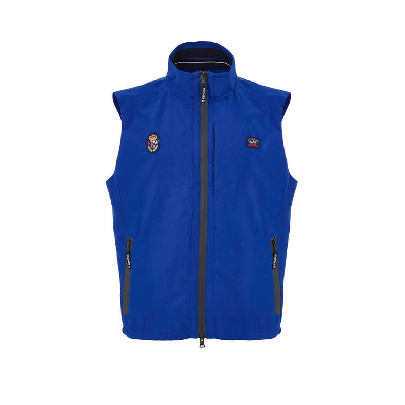 Veste sans manches Paul &amp; Shark bleue en polyester