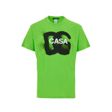 Vêtements de sport en coton vert Dolce &amp; Gabbana